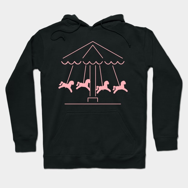 Carousel Merry Go Round Hoodie by c1337s